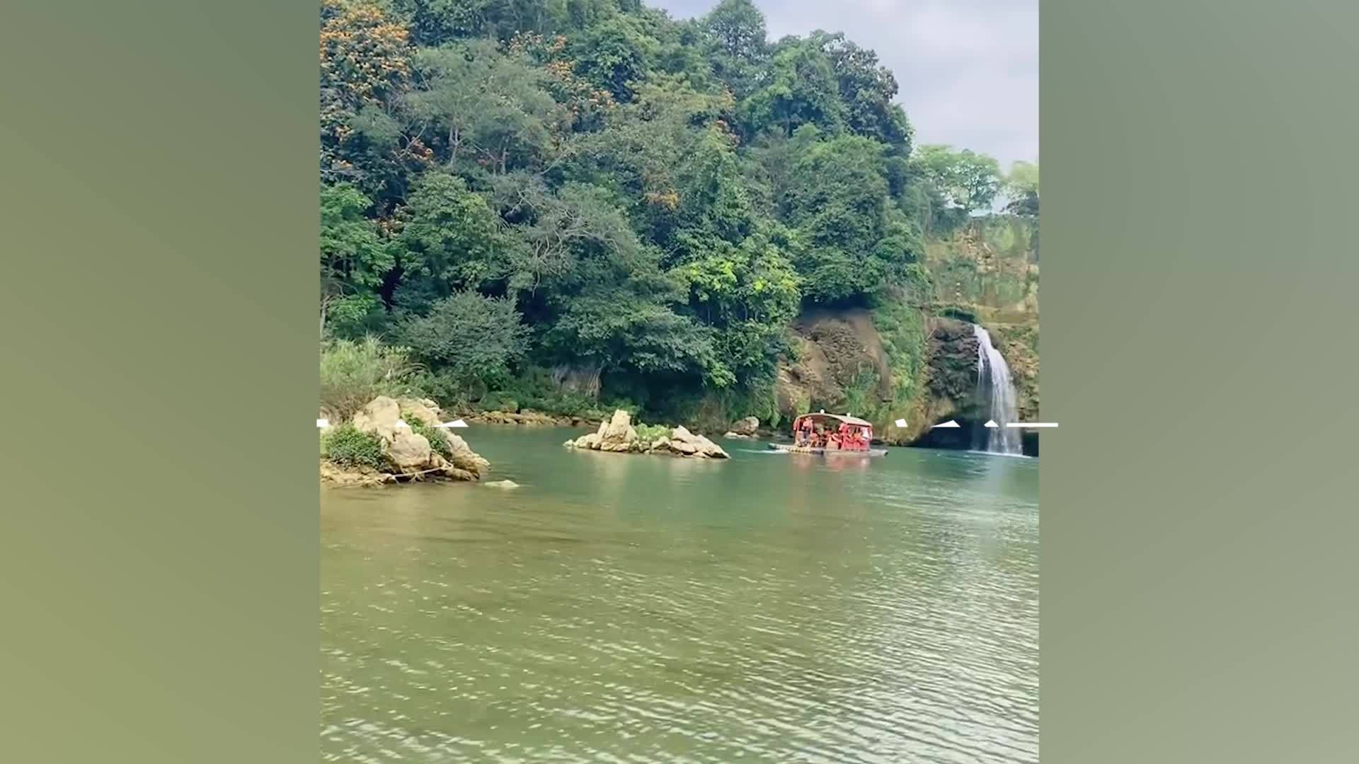 广西德天跨国瀑布变“小水滴”，景区：枯水期，水量要到6月以后恢复