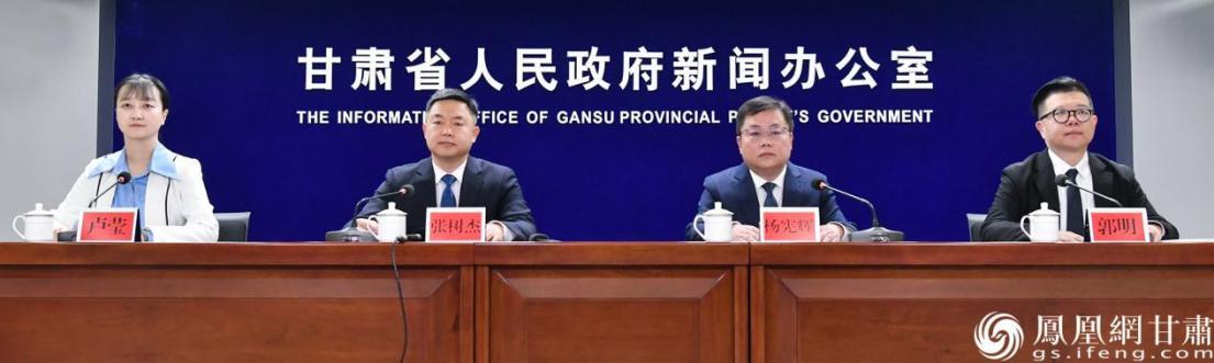 甘肃省第22个民族团结进步宣传月活动新闻发布会举行　侯锐　摄