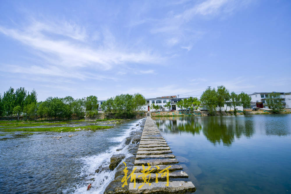 水库放水为地下补源 济南乡村网红打卡点现激流飞瀑