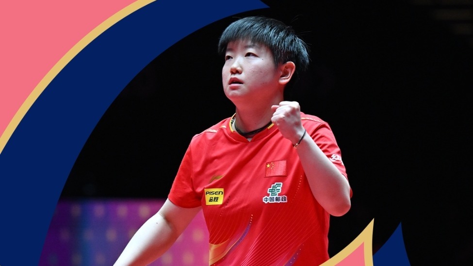 4-0!孙颖莎卫冕世界杯冠军_凤凰网