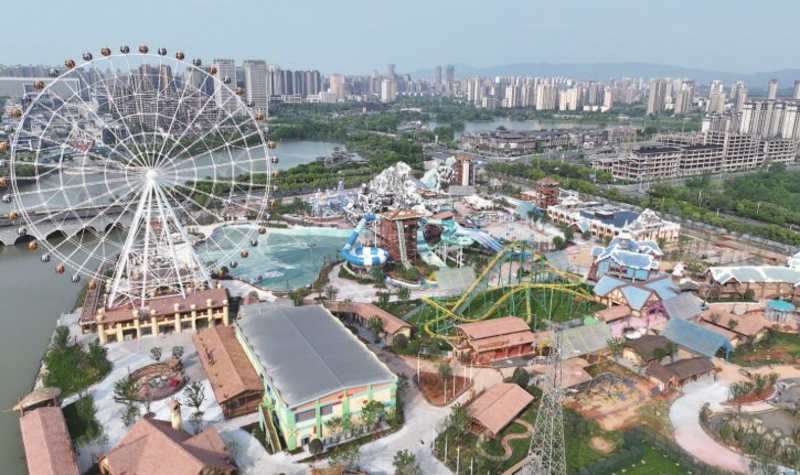 吉安欢乐世界项目今夏开放迎客（图）