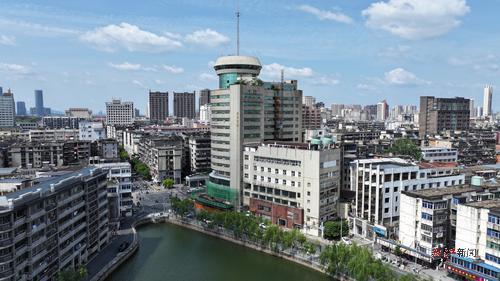 南昌环湖宾馆航拍图