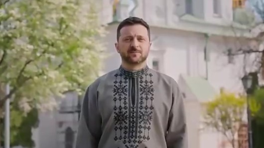 泽连斯基复活节吁民众坚守信念：和平终将到来