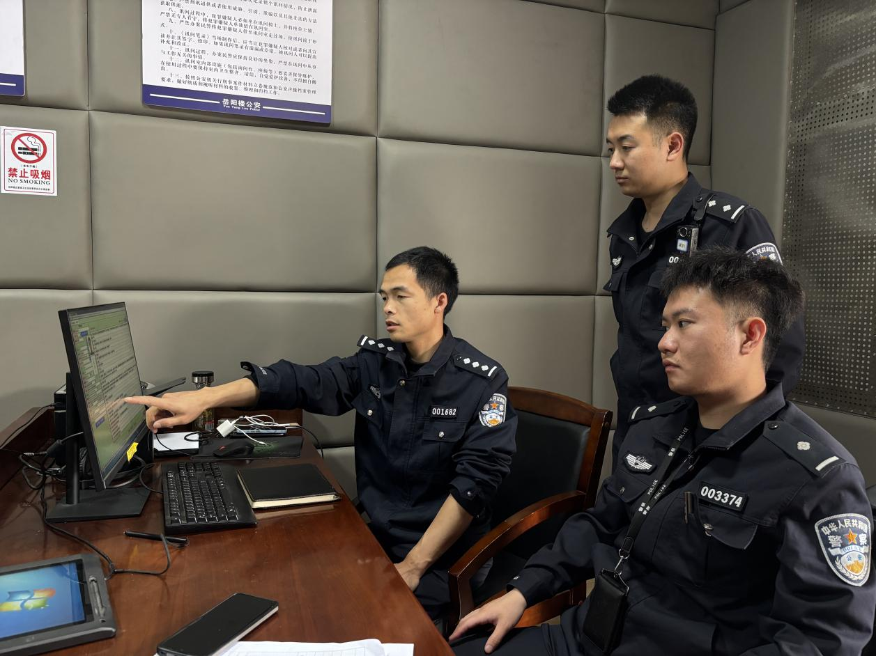 陆城派出所法制员黄标雄：靠前把关，确保执法“零死角”