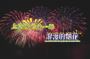 “陌上花开”2025年上栗县春季创意主题焰火秀在花炮文化博览园上演