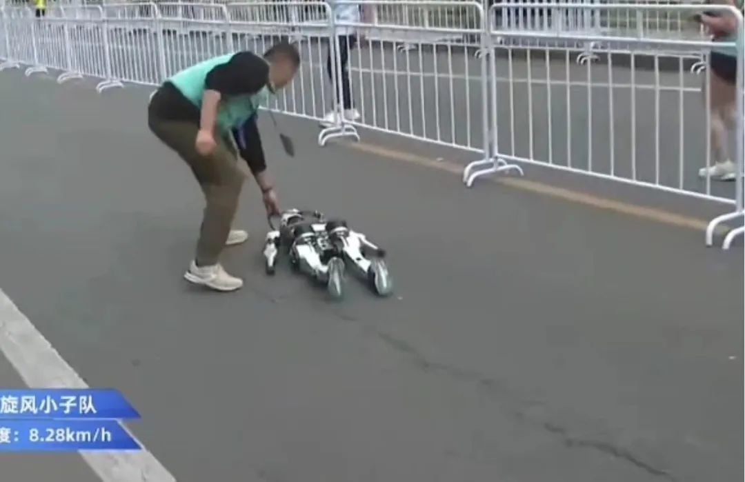 太奶式遛弯、儿童级陪护、累趴工程师,这场马拉松让科技圈笑不活了