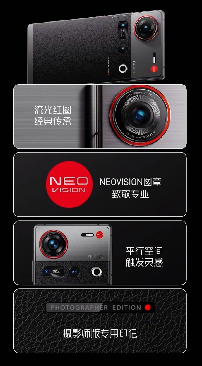 努比亚Z70S Ultra摄影师版发布:第五代35mm定制光学,4599元起