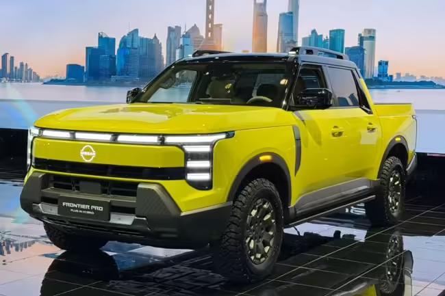 日产全球首款插电式混动皮卡,郑州日产发布Frontier Pro PHEV