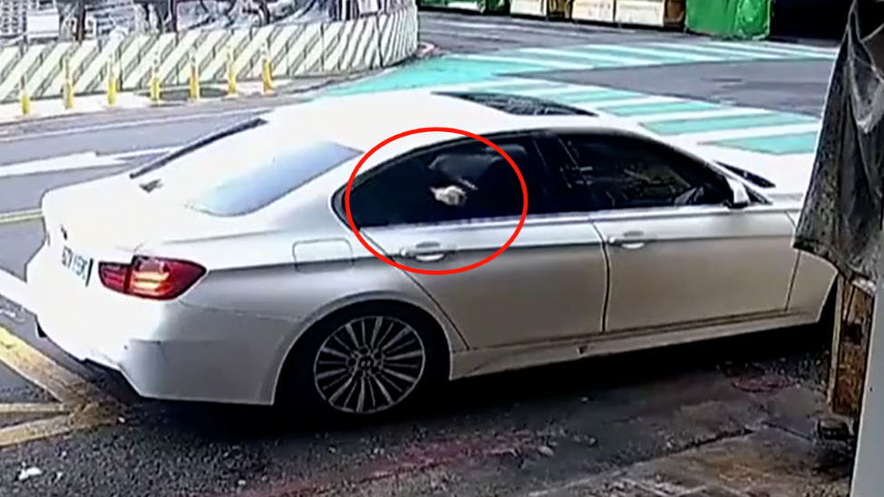 台湾桃园黑帮分子逞凶，光天化日当街枪击店家