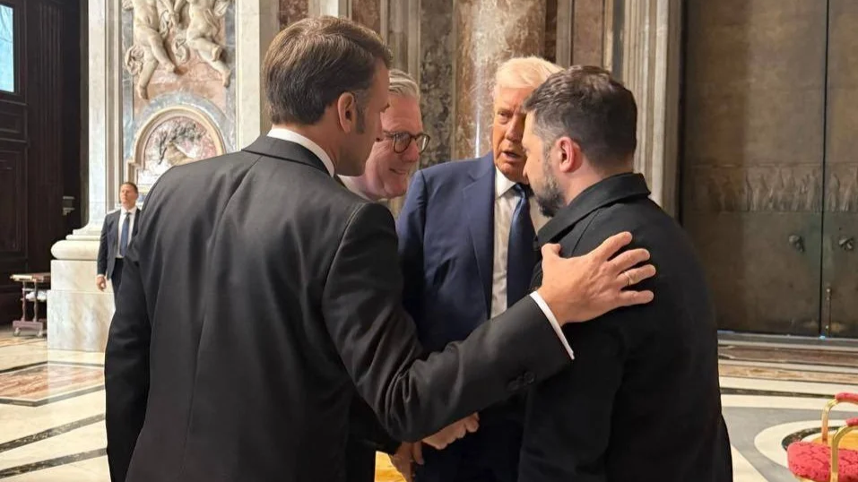 特朗普与泽连斯基单独会谈，马克龙被拒了？