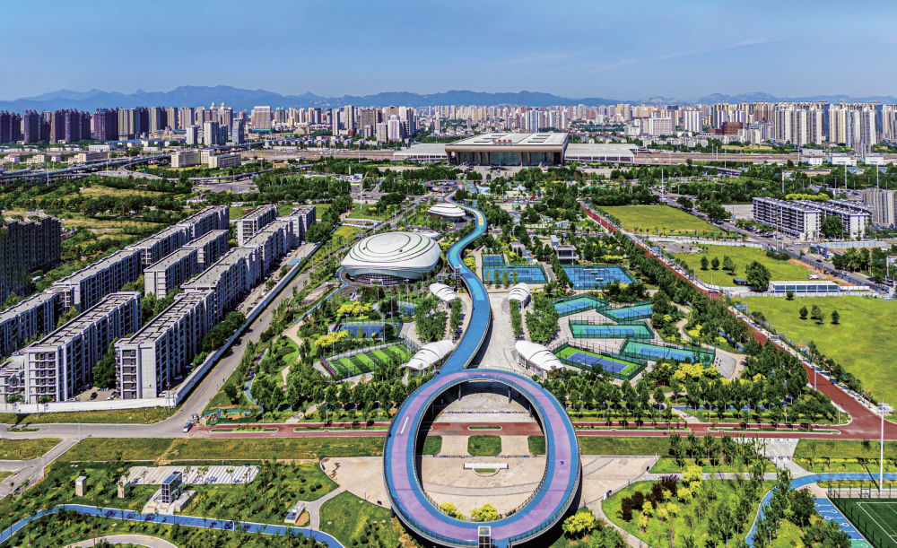 石家庄市高铁片区中央绿色体育公园