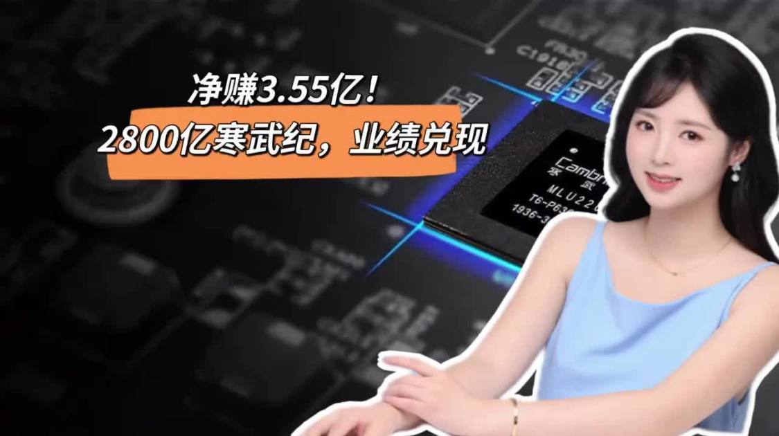 连亏八年的寒武纪，熬到了盈利的一刻