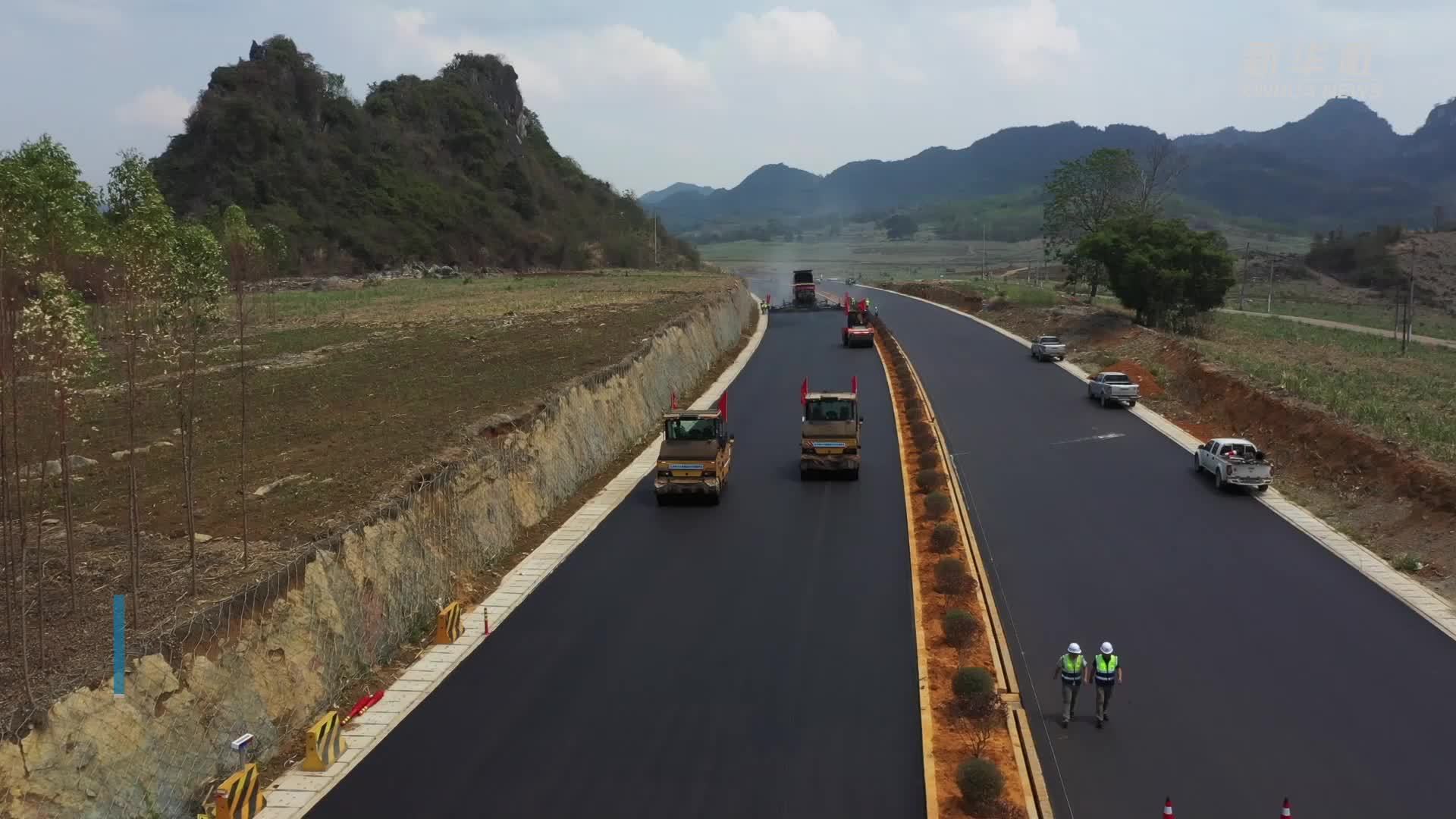 广西一级旅游大道S313崇左至龙州响水公路建设进入新阶段