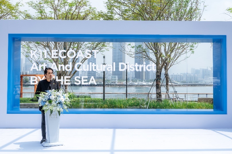 K11创始人郑志刚博士于启幕仪式上致辞