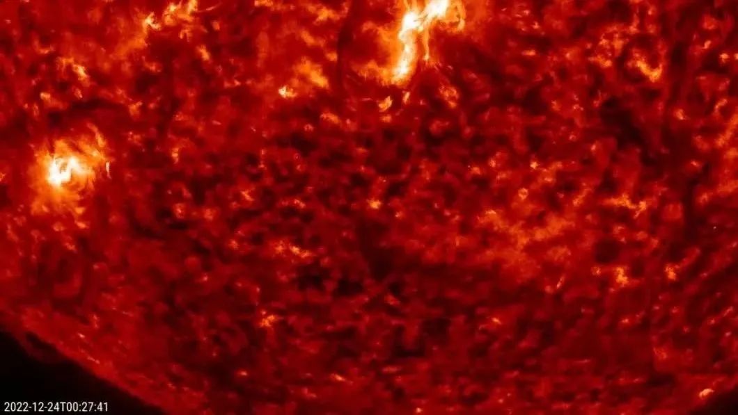 太阳，一个美丽的世界，但它的环境很恶劣