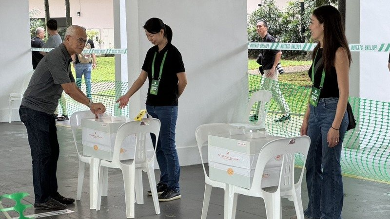 新加坡国会选举 逾260万选民参与