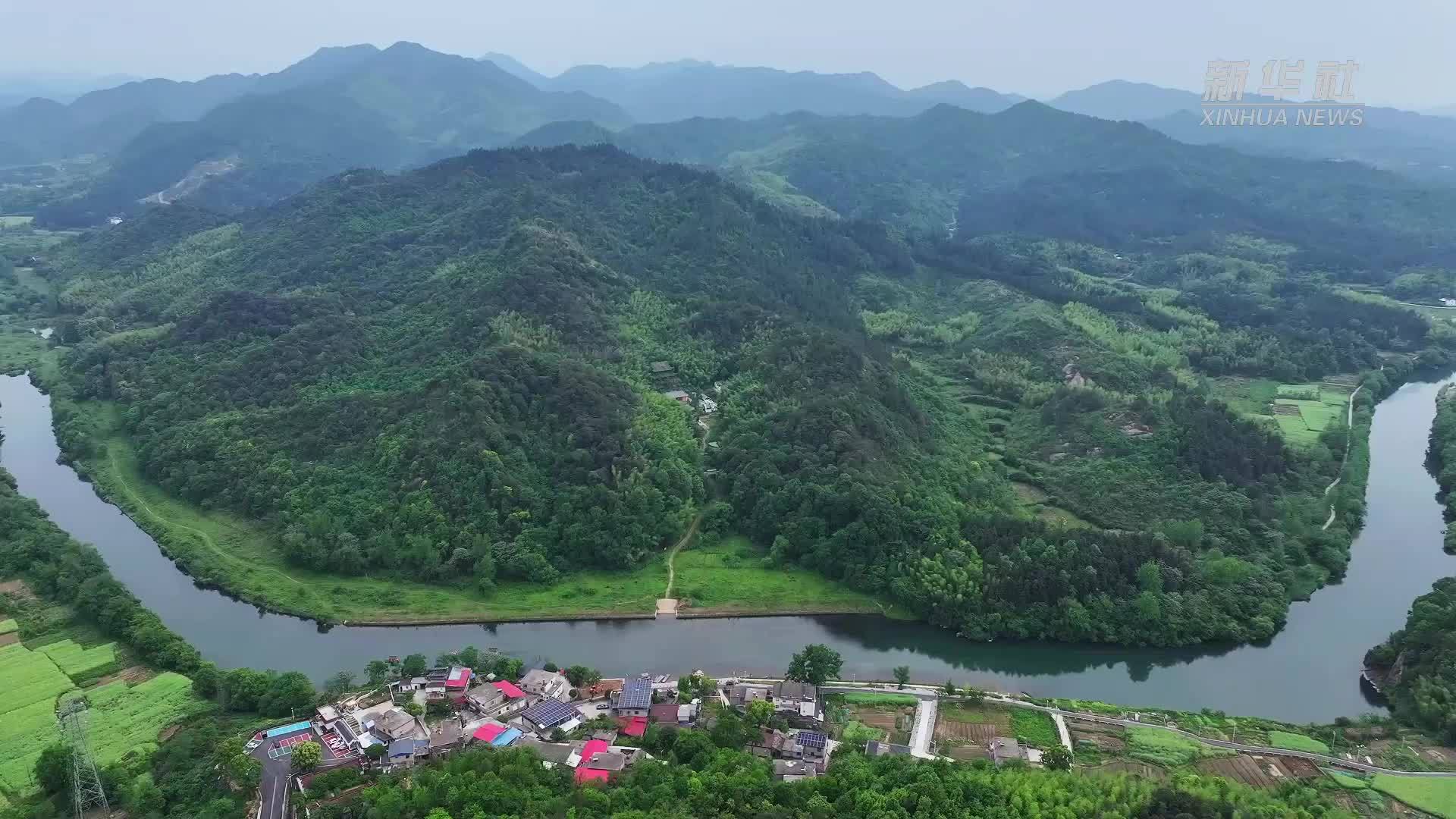 安徽池州：舟行碧波上 人在画中游