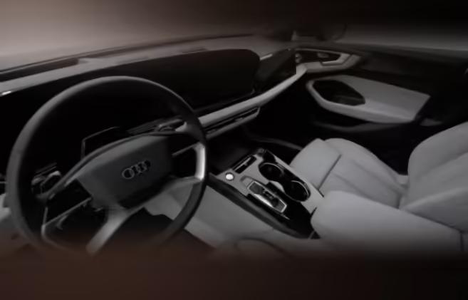 一汽奥迪A5L内饰公布:智能全景天幕,曲面OLED显示屏