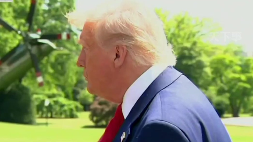 特朗普开玩笑称要当教皇