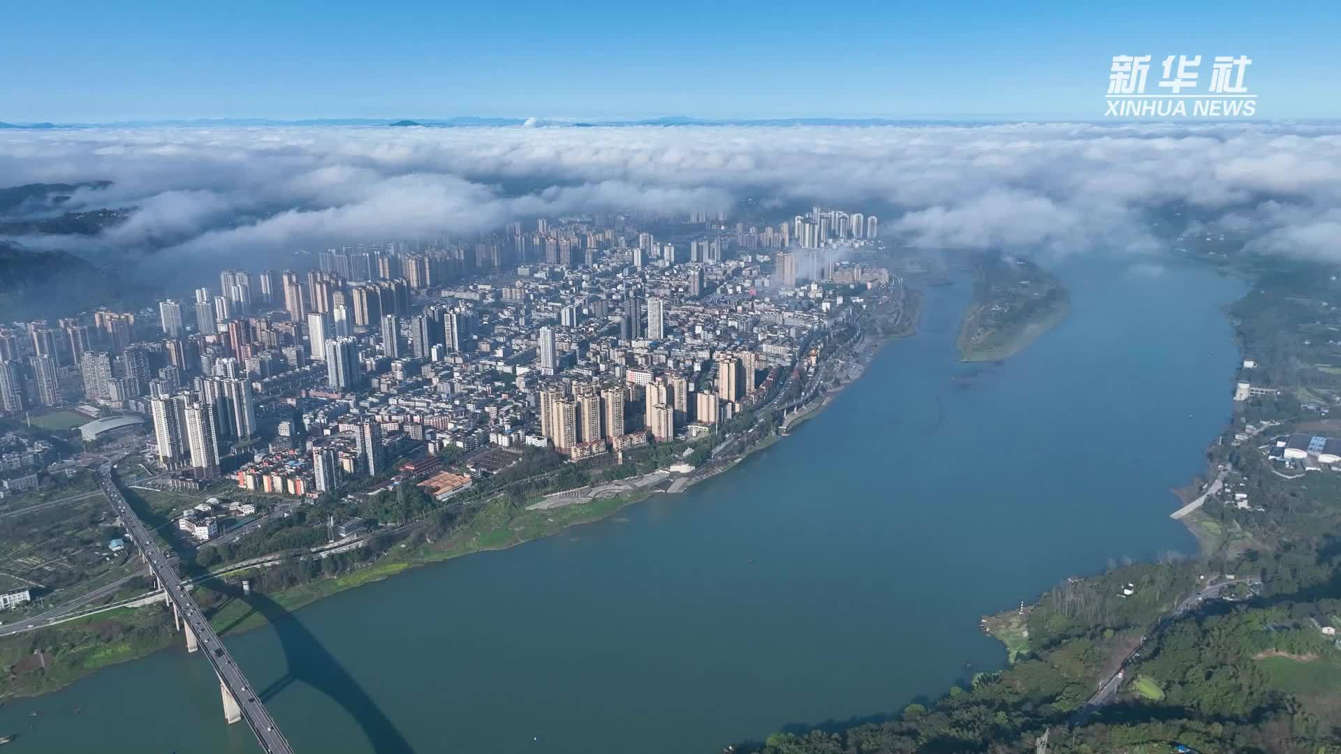 千城胜景｜四川江安：长江有座橙花岛