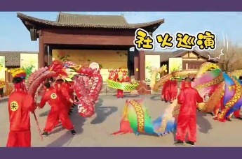 临渭区：千人饸络宴 万客聚下邽