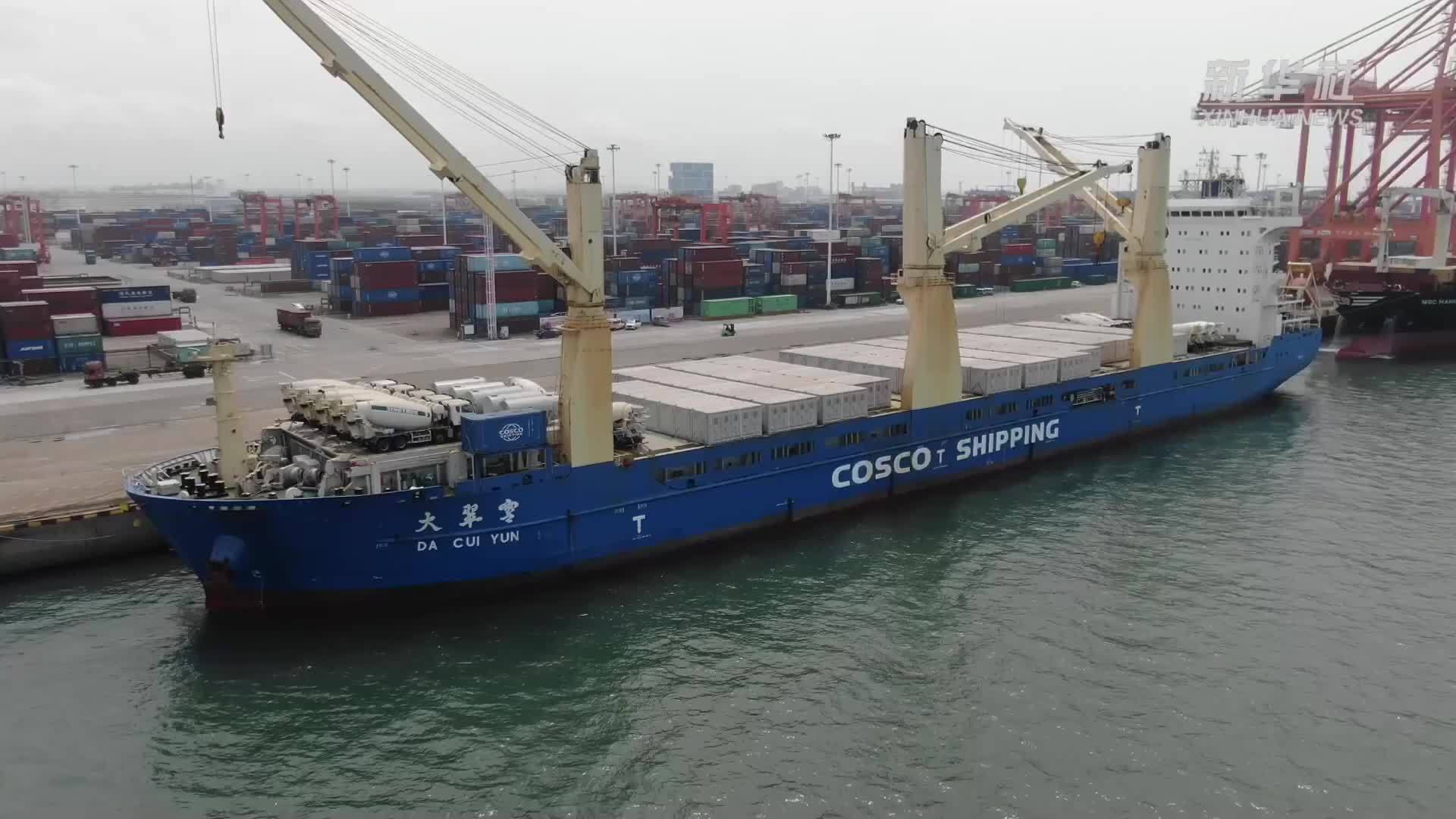 近百亿货值储能柜从北部湾港出口中东