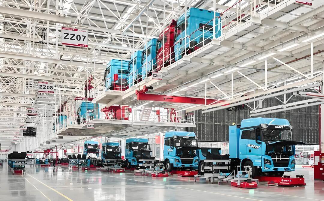 (三一智联重卡产业园。图源三一重卡)