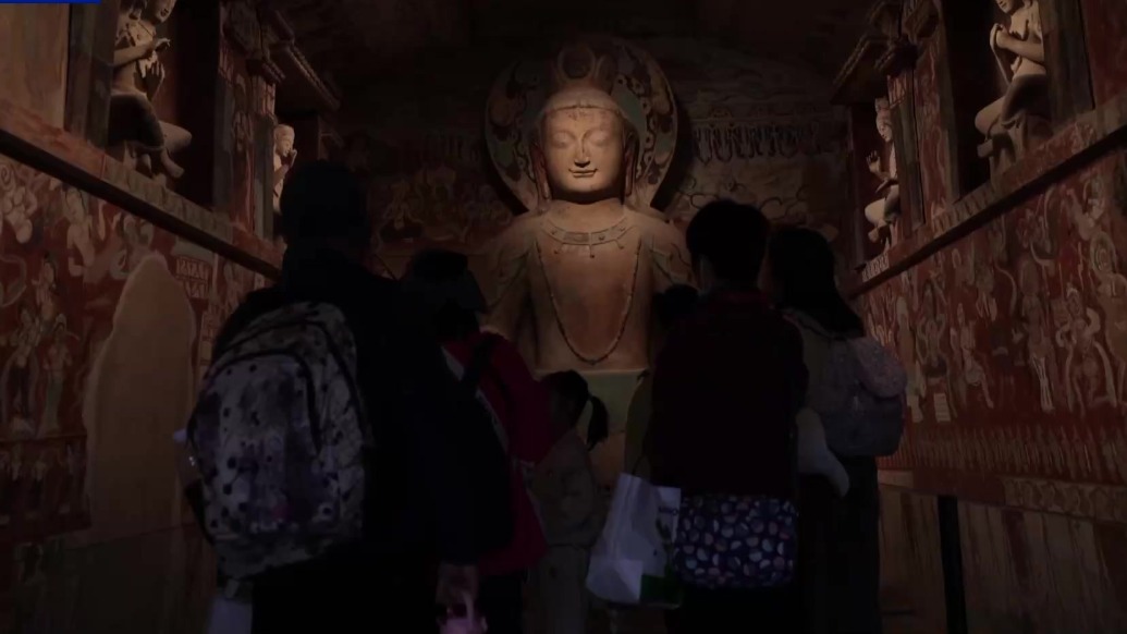 “五一”游敦煌莫高窟感受科技新体验（一）