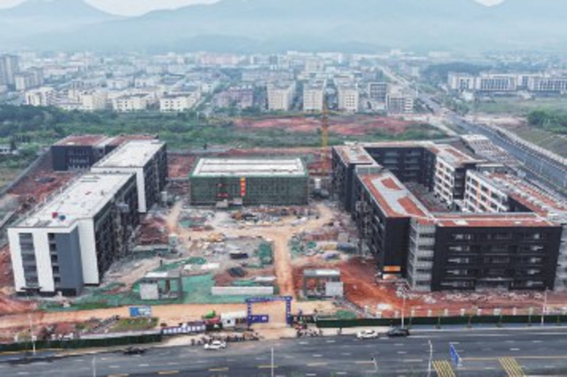 吉安市卫生学校新校区建设忙（图）