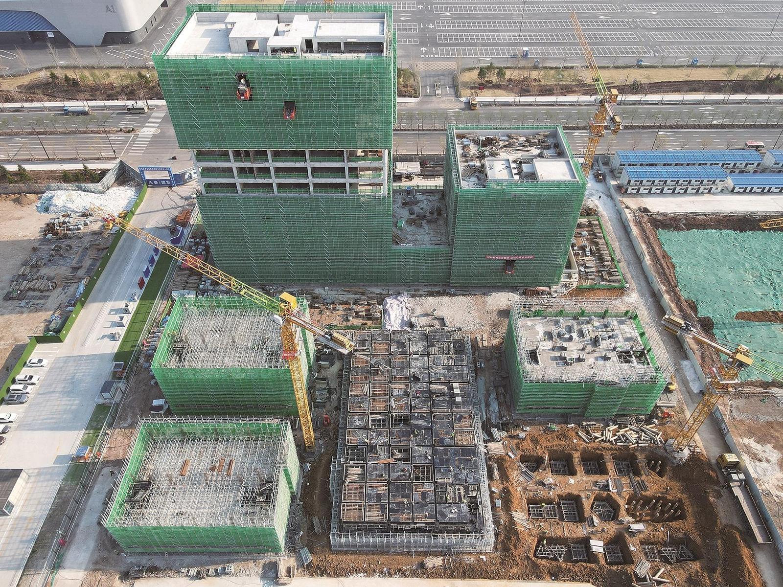 在建中的永春细胞产业园。
