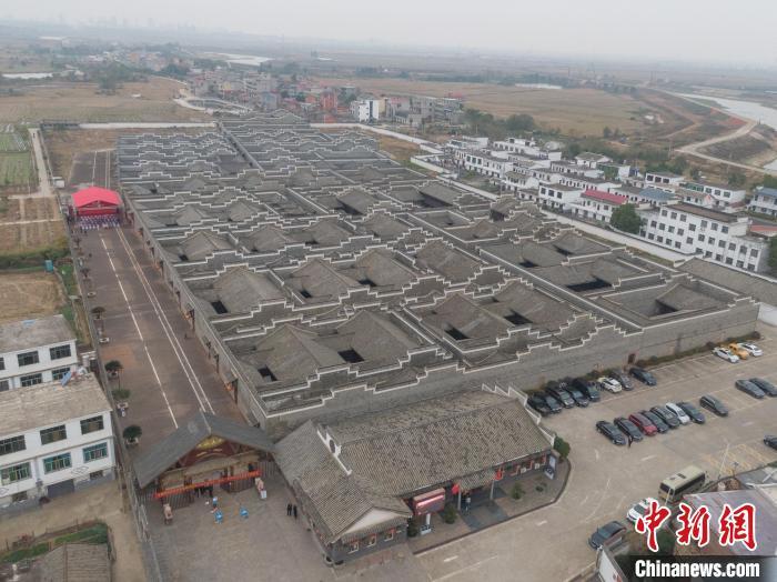 圖為航拍位于江西南昌新建區(qū)的汪山土庫。(資料圖)劉力鑫 攝