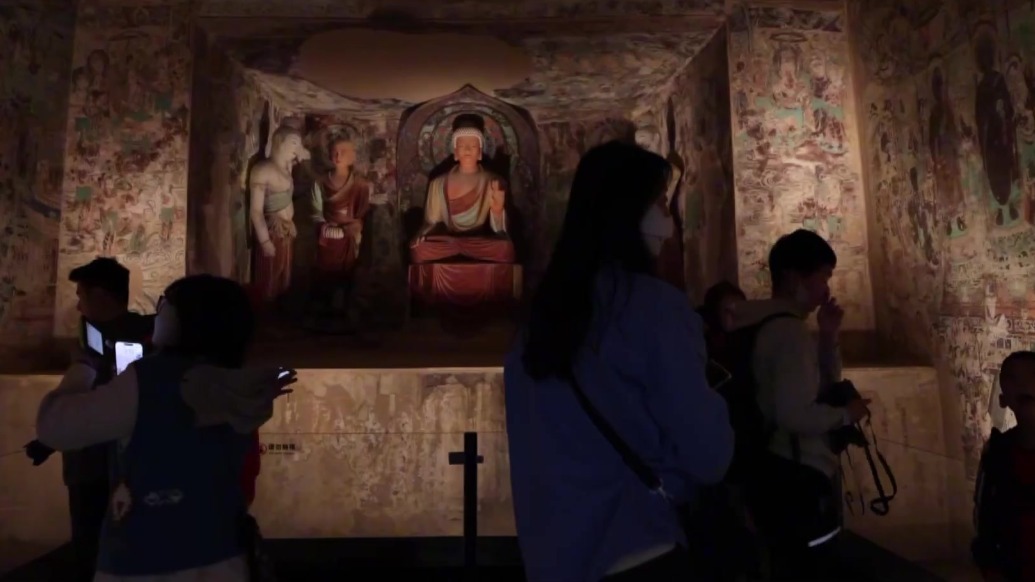 “五一”游敦煌莫高窟感受科技新体验（二）