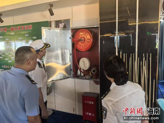 海南派出13个工作组分赴各市县，开展节日火灾防范检查指导。海南省消防救援总队 供图