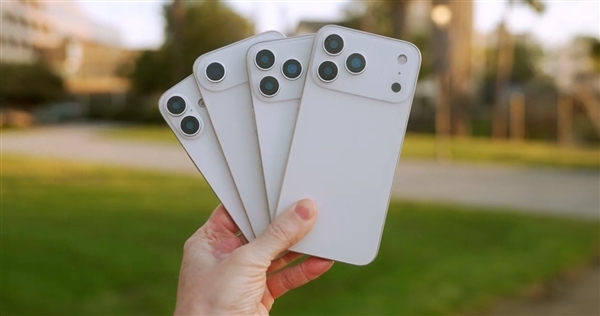 苹果iPhone 17全系机模上手:Air新机薄到极致