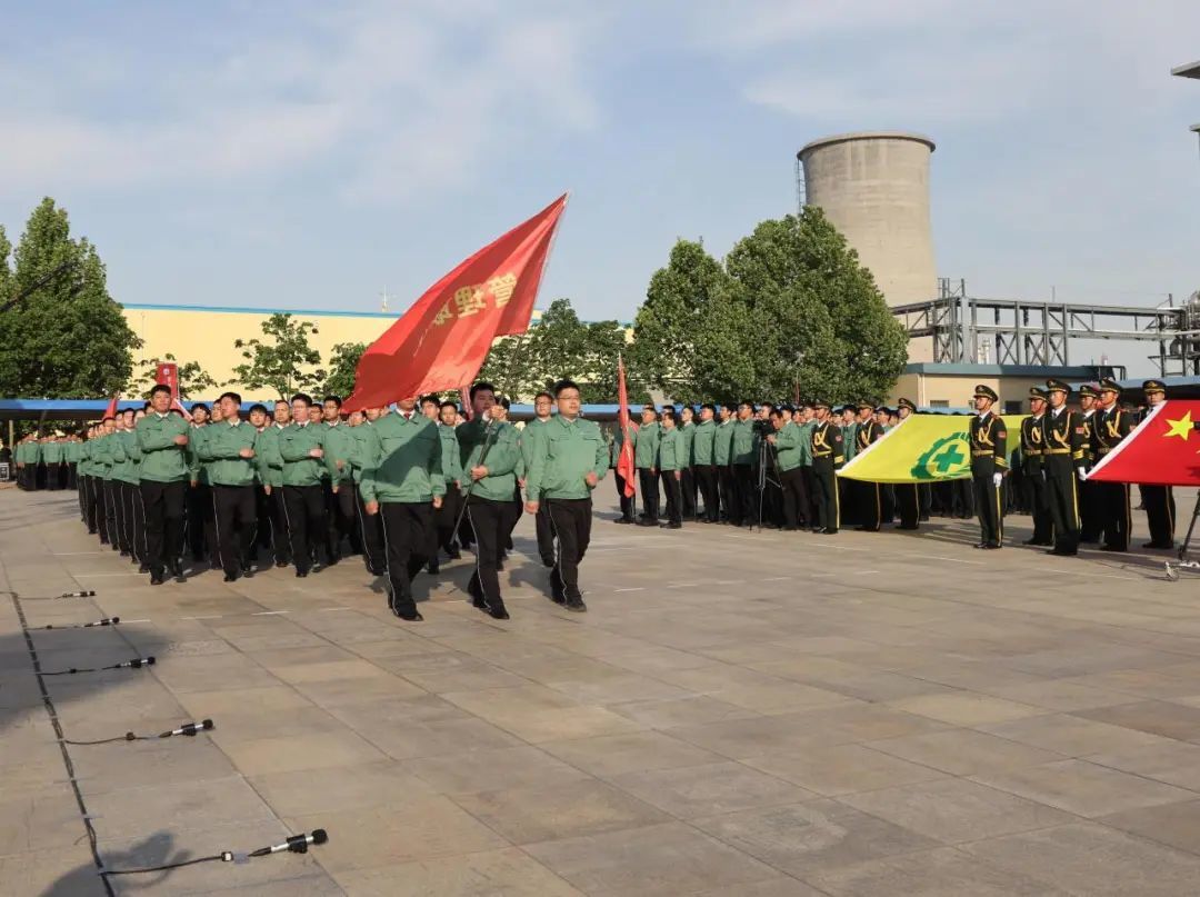 图为项目建设队、营销转型队、供销联队、技术研发队及管理联队