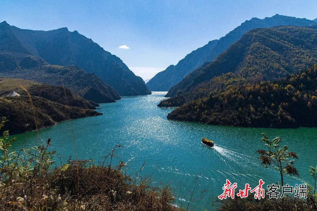 冶力关景区景色秀丽　（临潭县融媒体中心供图）
