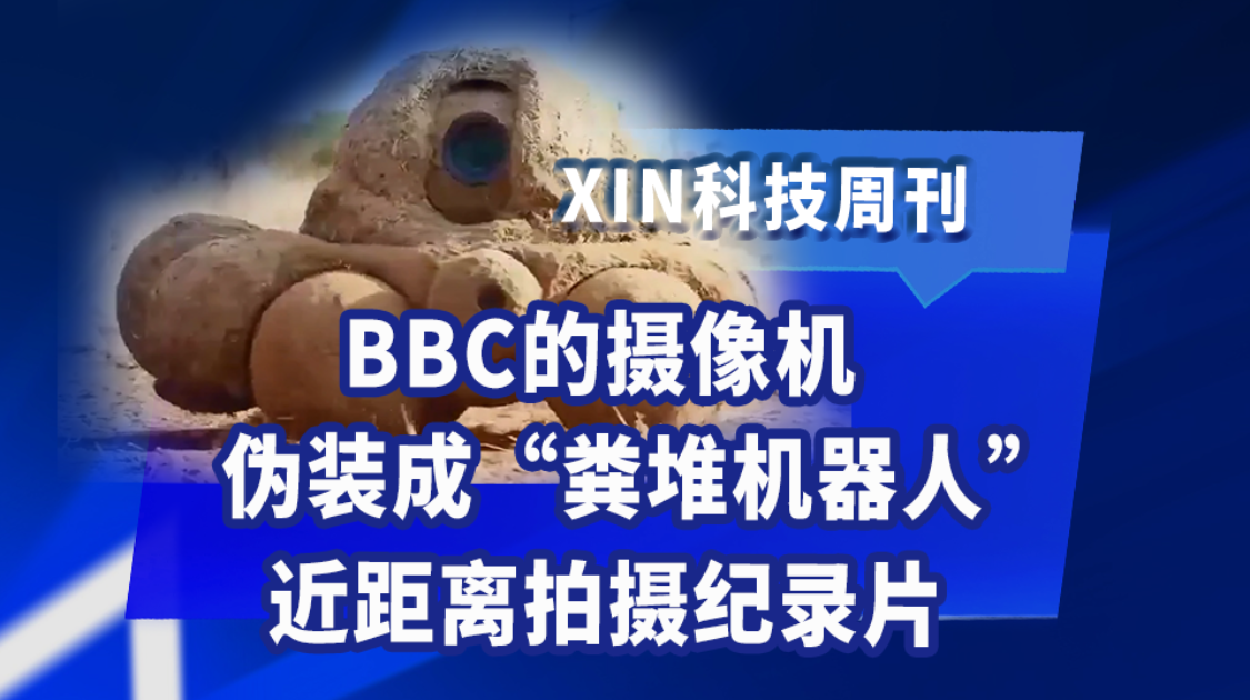 BBC的摄像机伪装成“粪堆机器人”近距离拍摄纪录片