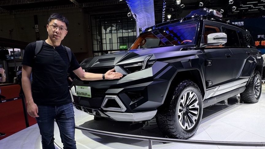 #上海车展#新能源汽车 #东风猛士#猛士M817#越野