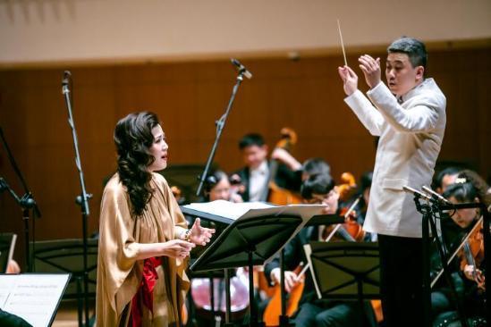 《丝路回响》音乐会现场　中国音乐学院作曲系供图