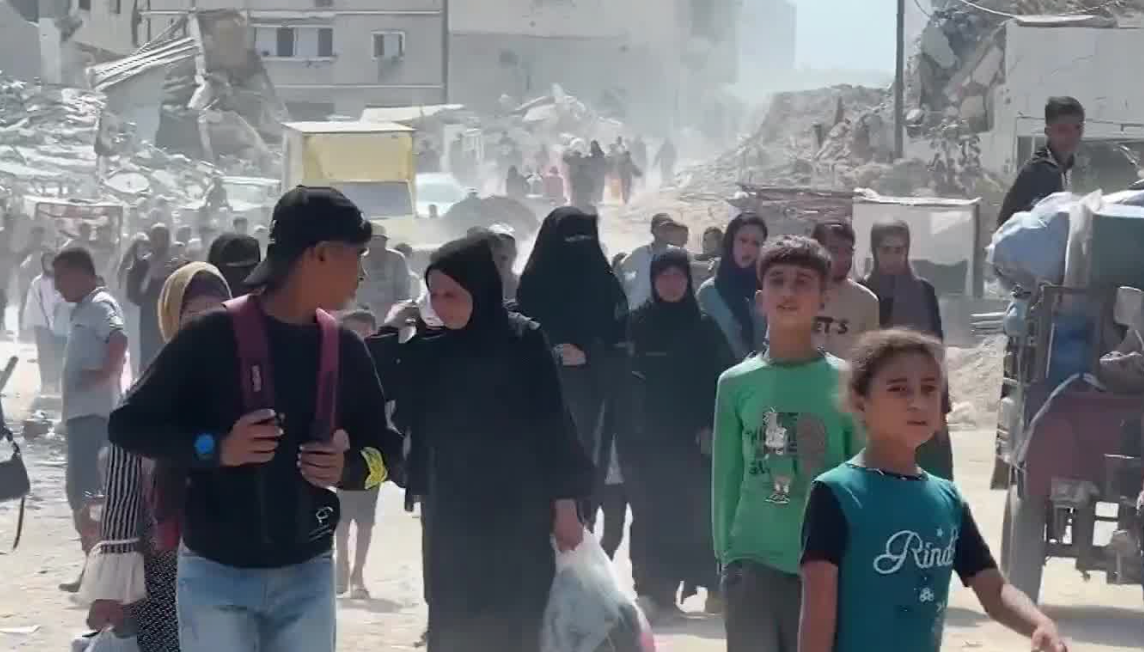 以军逼令百万巴人撤至加沙西部