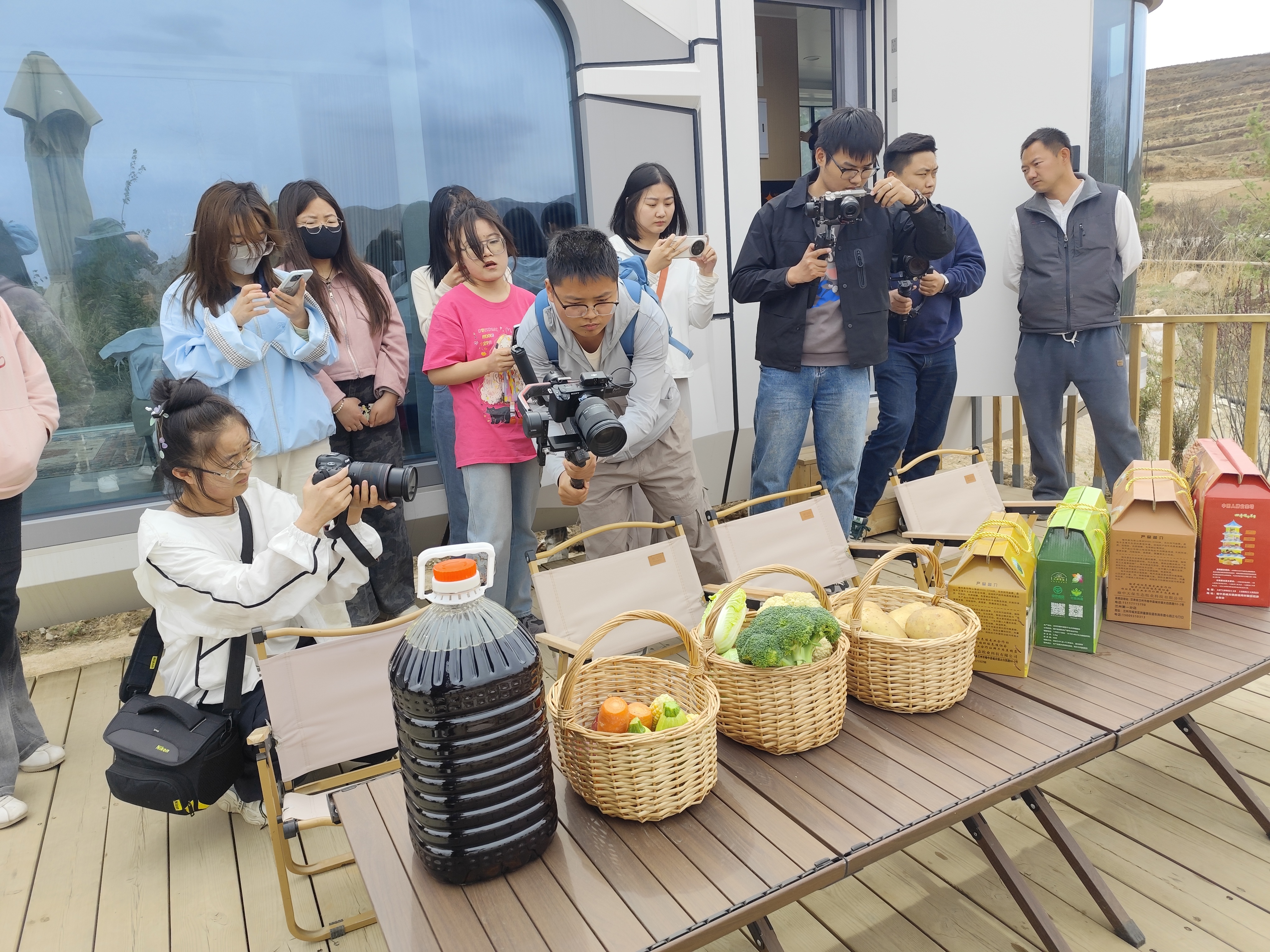 农产品的销售聚集地