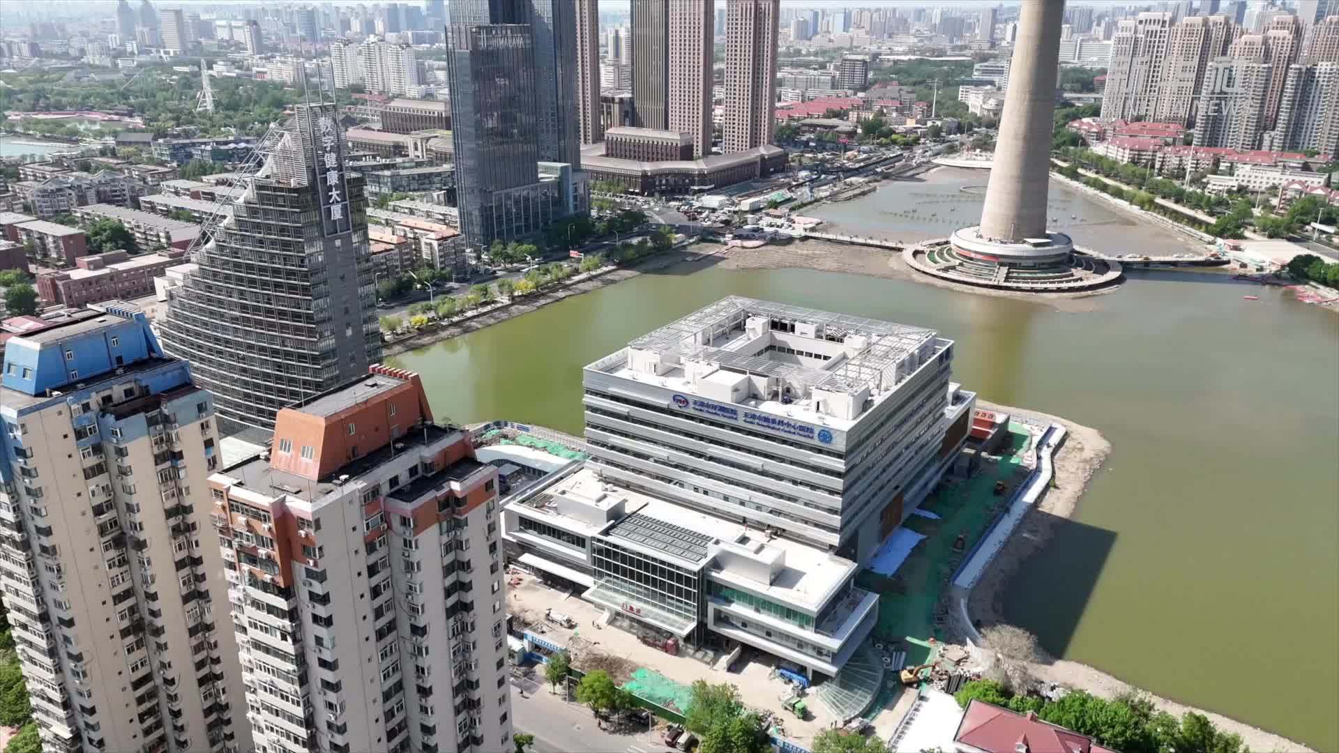 天津：“五一”不停工 重点项目刷新“进度条”