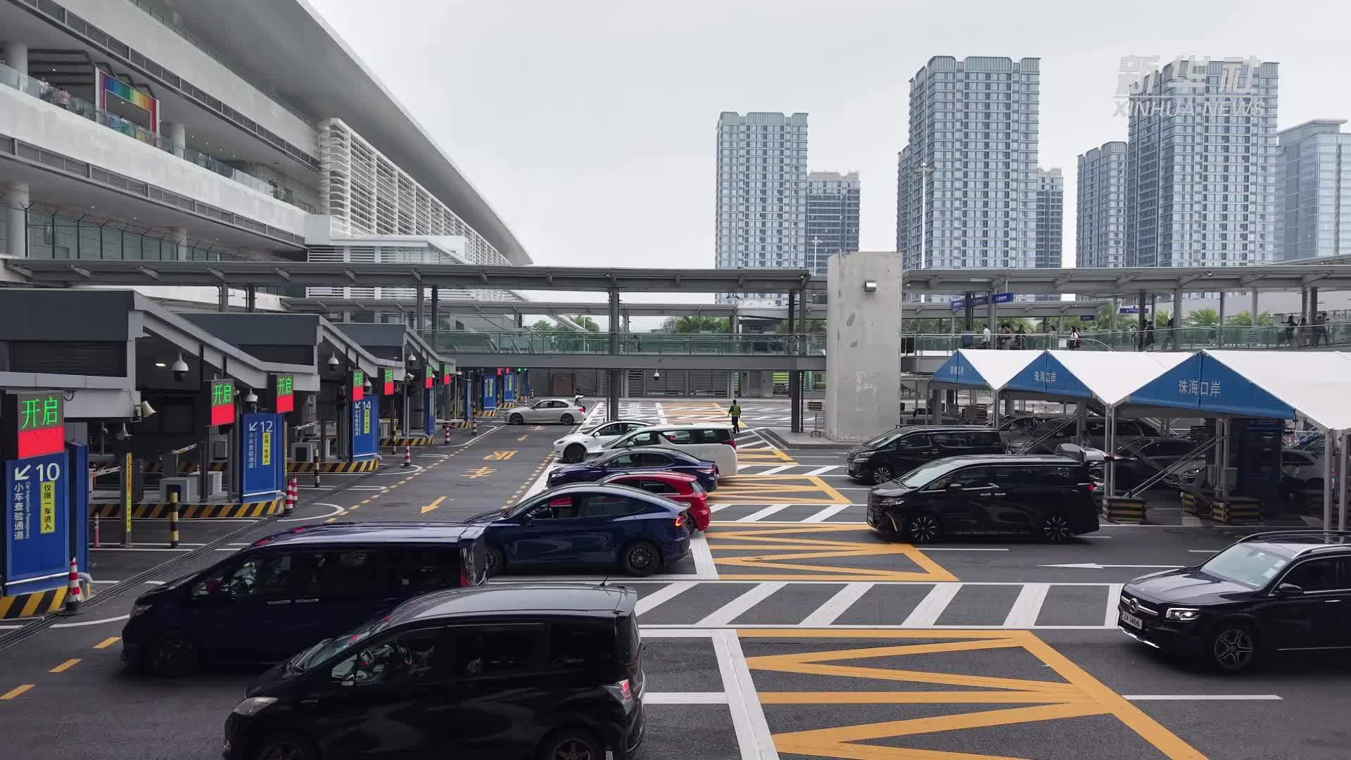 首破2.7万！港珠澳大桥单日车流量创新高