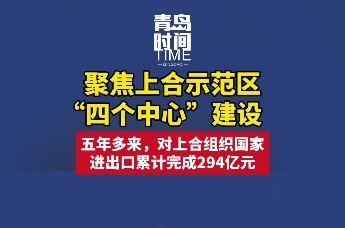 上合示范区五年成果丰硕 对上合组织国家进出口累计完成294亿元