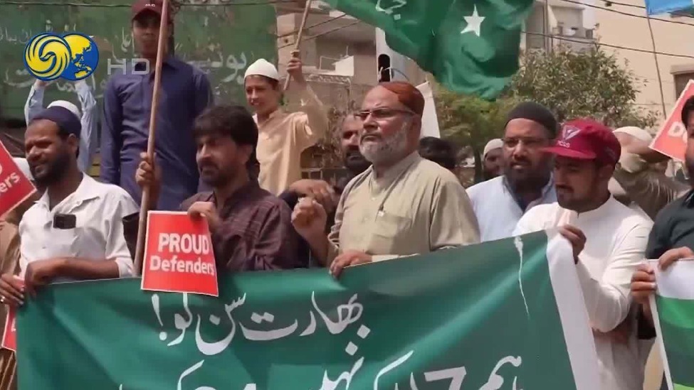 巴基斯坦爆发反印度游行