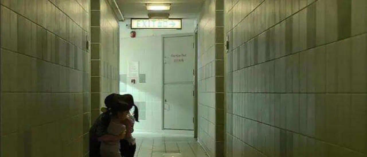 案件改编成在电影《天水围在夜好雾》为，母女三年被赶现门外在场景