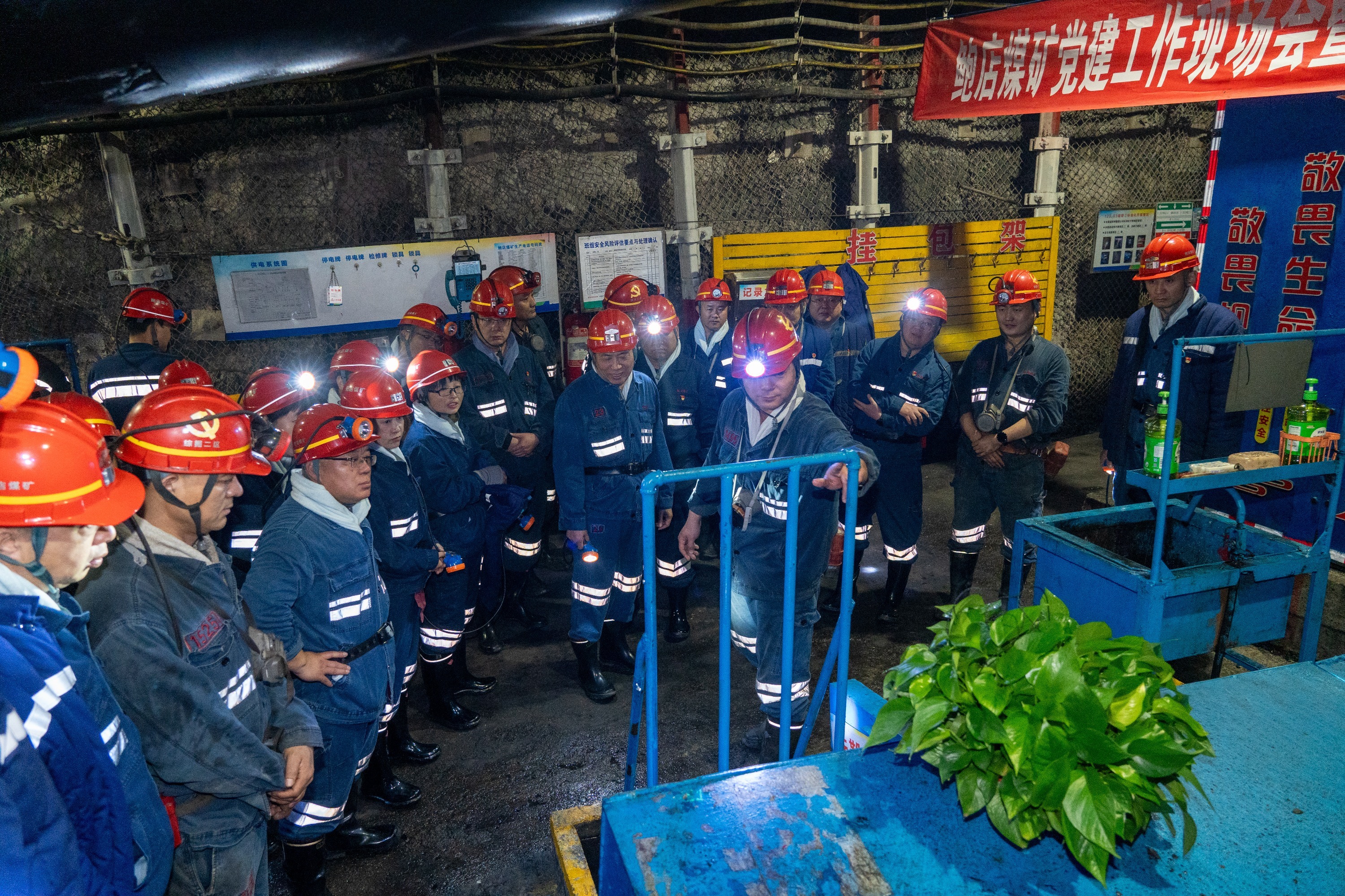 山东能源鲍店煤矿：“一区两岗三队”锻造“全面一流”矿井红色引擎