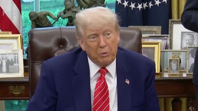 特朗普：若本周末会谈进展顺利，可能会下调对华145%的关税