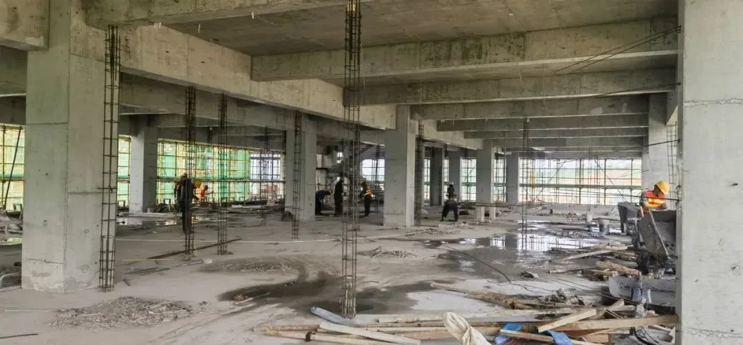上高縣職業(yè)教育園區(qū)項目預計8月底完工