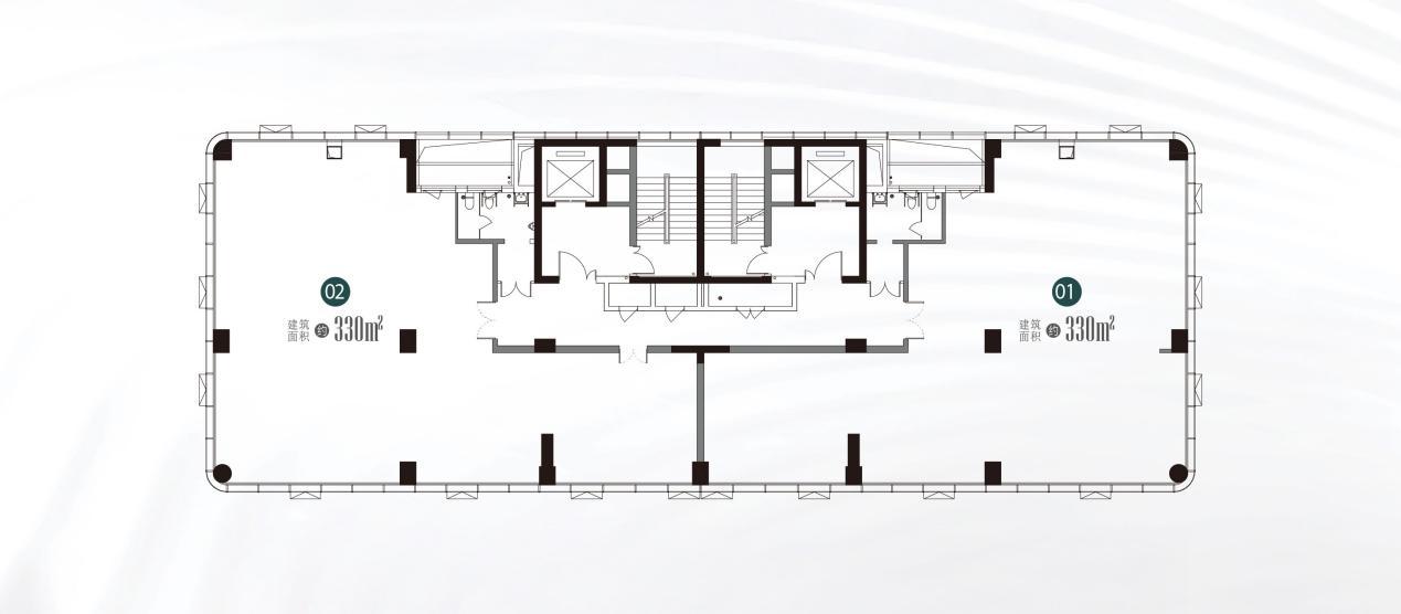 （高定商务私域户型图）
